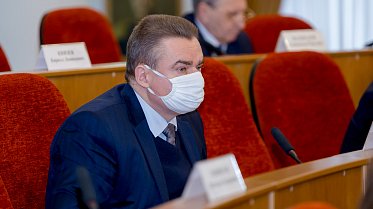 Заседание Законодательного Собрания Оренбургской области